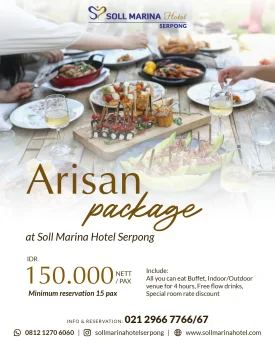 Arisan Package Soll Marina Hotel Serpong