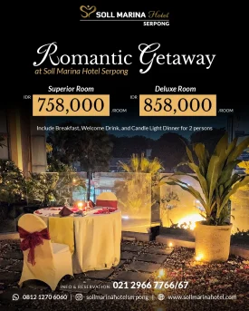 Romantic Getaway Soll Marina Hotel Serpong